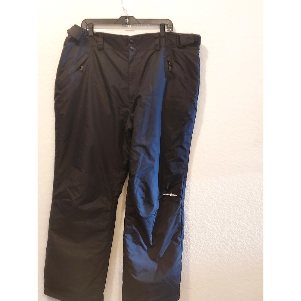 Outdoor Gear Snow Pants Mens Size‎ 2XL Black Waterproof Insulated